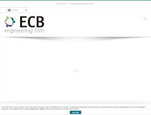 Tablet Screenshot of ecbsite.com